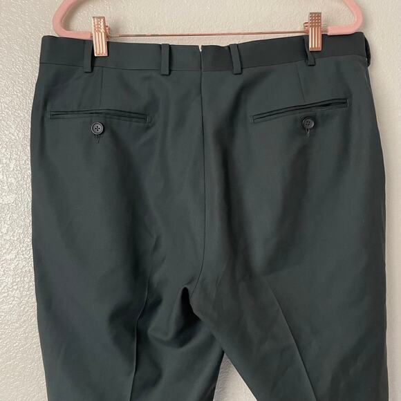 Suitsupply Pants Mens US 40 Gray Soho Wool Straight Leg Office Business Preppy - Picture 7 of 10